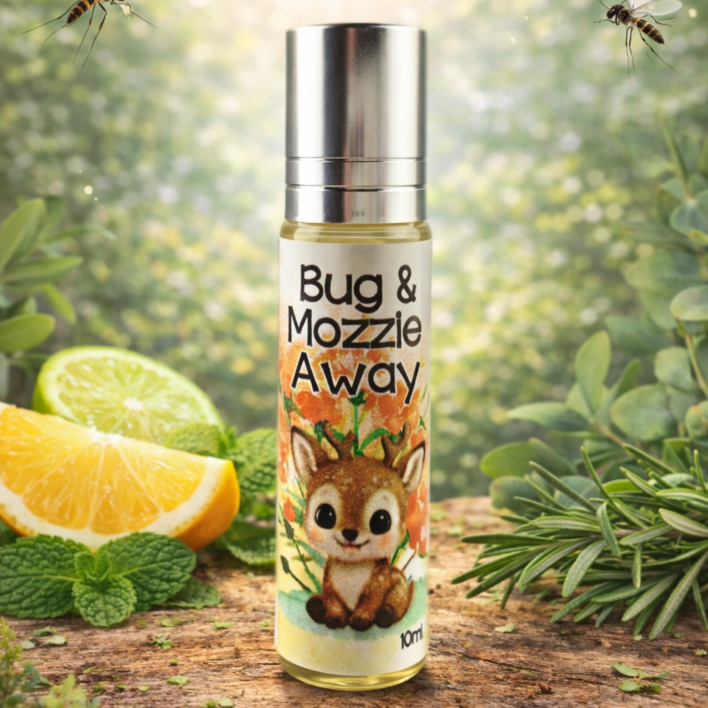 Bug & Mozzie Away Essential Oil Roller 10ml