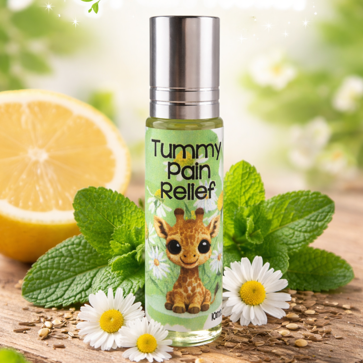 Tummy Pain Relief Essential Oil Roller 10ml