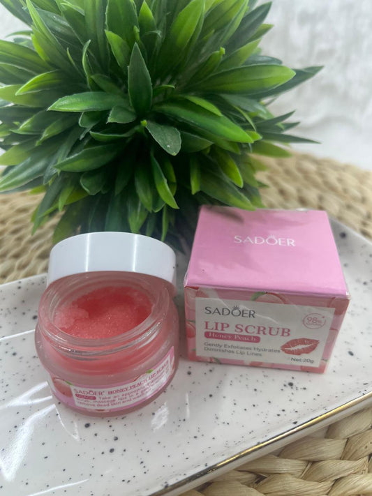 Honey Peach Lip Scrub