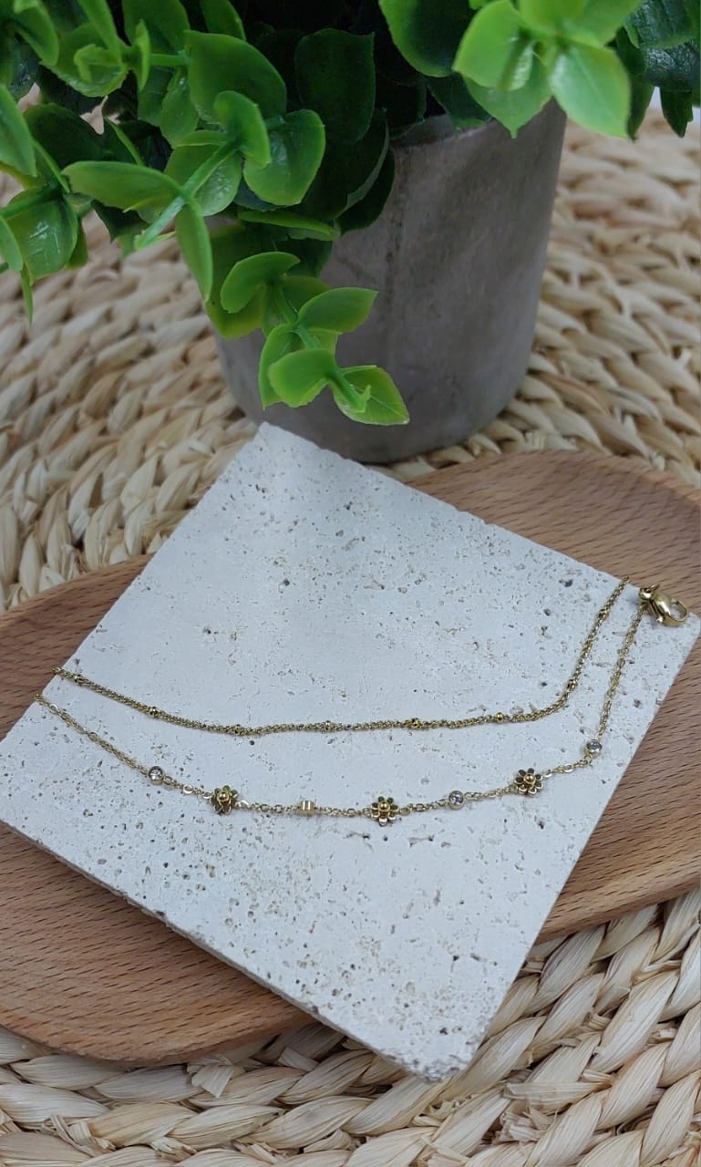 Stainless Steel Bracelets Daisy