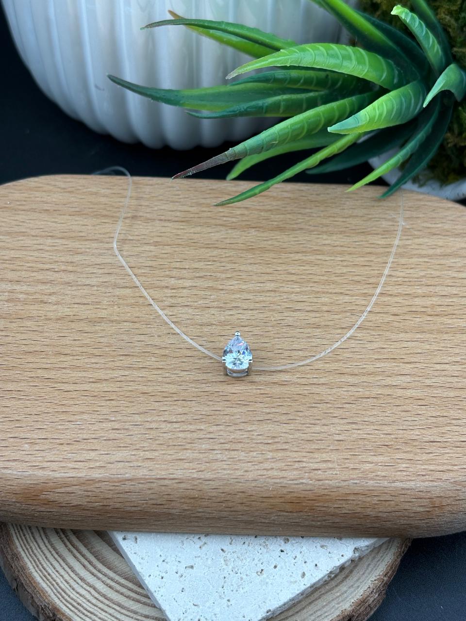 Stainless Steel Floating Necklace #088