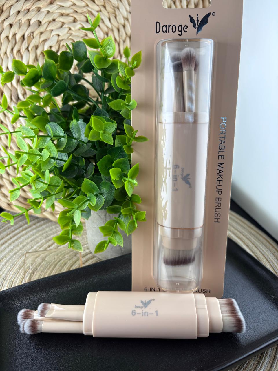 6 in 1 Travel Brush Set