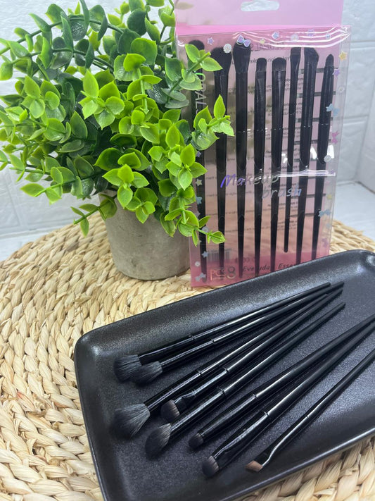8pc Makeup Brush Set