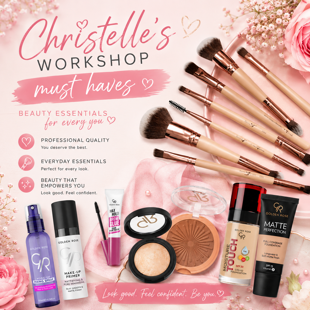 Christelle's Workshop Must Haves