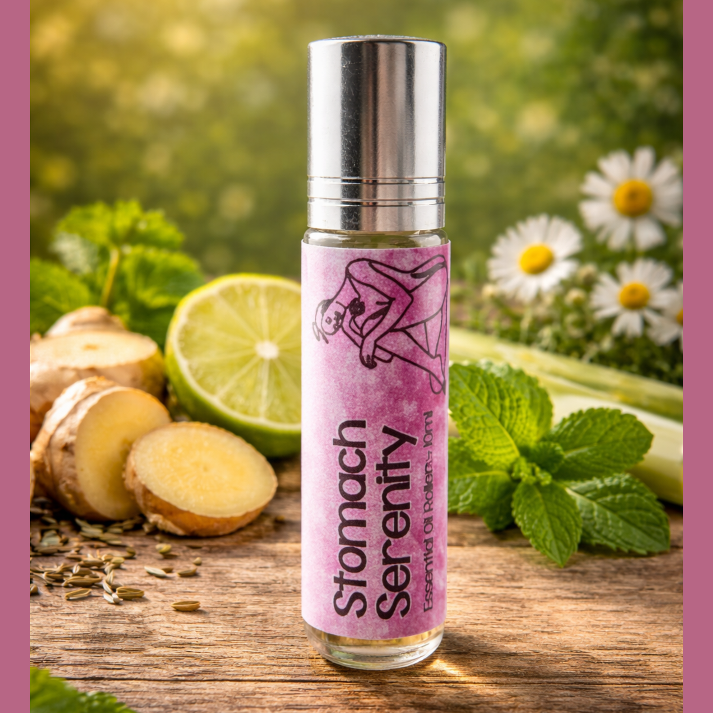 Stomach Serenity Essential Oil Roller - 10ml