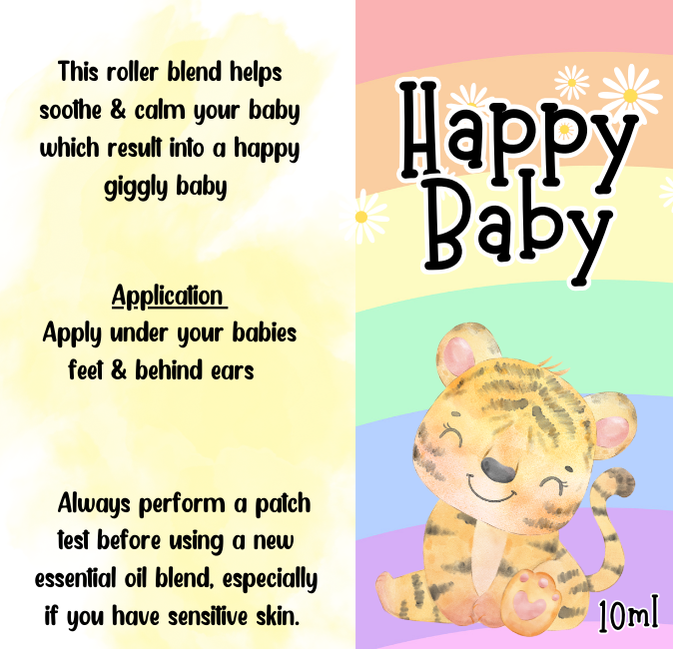 Happy Baby Essential Oil Roller 10ml