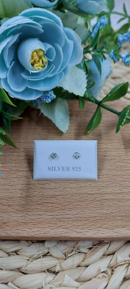 4mm Silver Stud