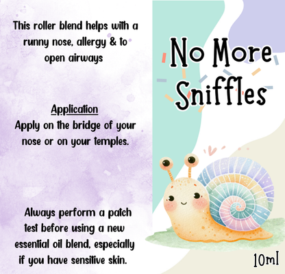 No More Sniffles Essential Oil Roller 10ml