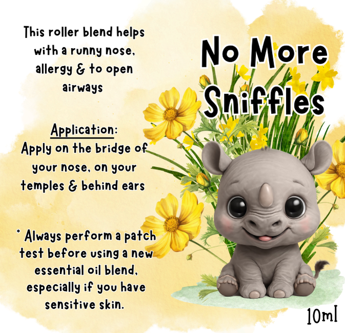 No More Sniffles Essential Oil Roller 10ml