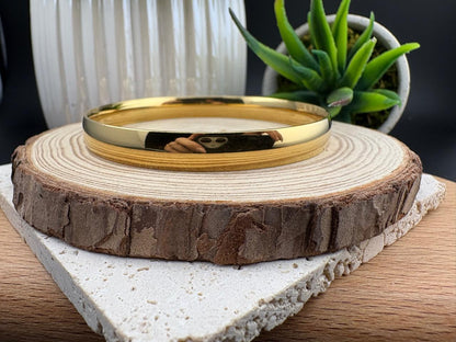 Stainless Steel Gold Bangle 65mm #2