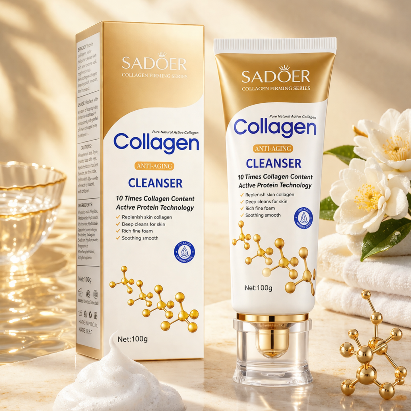 Sadoer Collagen Facial Cleanser