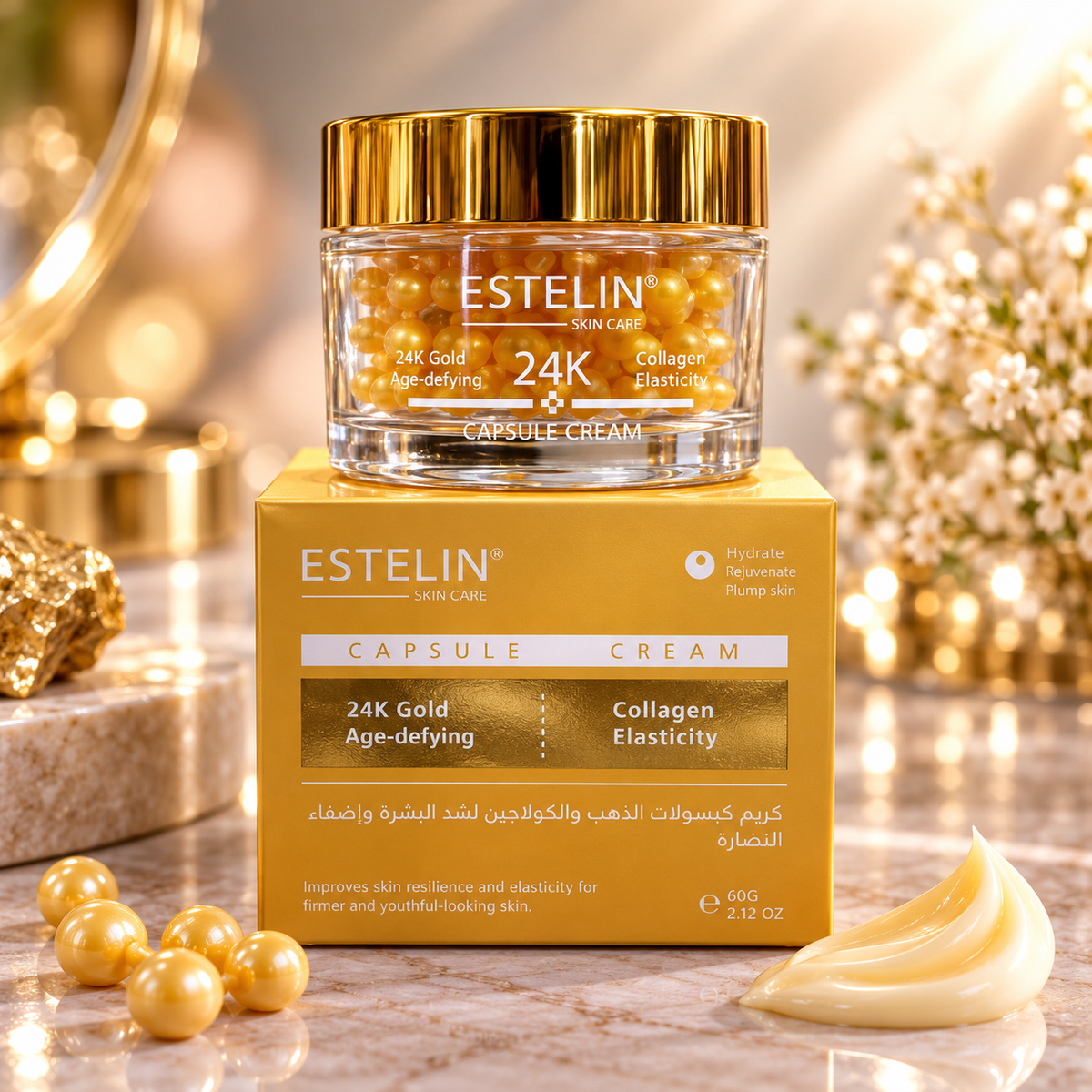 24K Gold Age-defying Capsule Cream