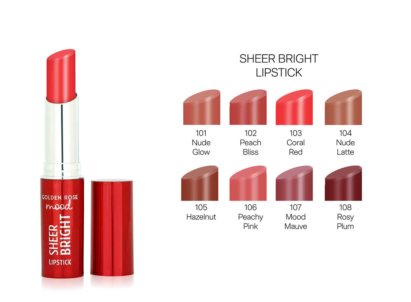 Mood Sheer Bright Lipstick