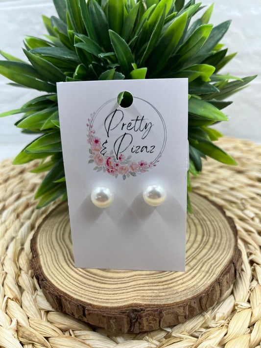 Pearl Earrings #008