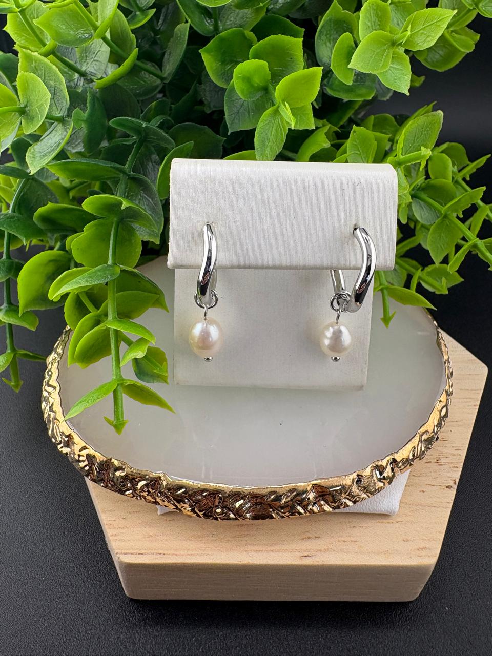 Pearl Earrings #087
