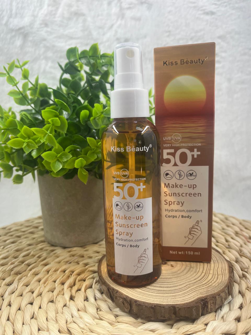 SPF50 Sunscreen Makeup Spray