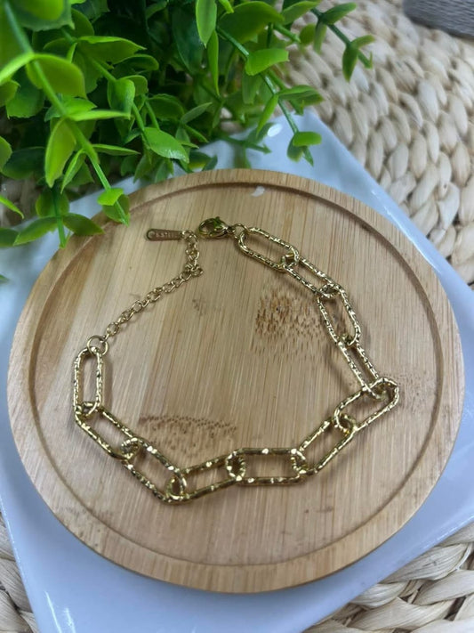 Stainless Steel Bracelet Gold Chain