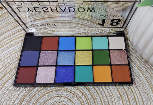 18 Color Eyeshadow Palette