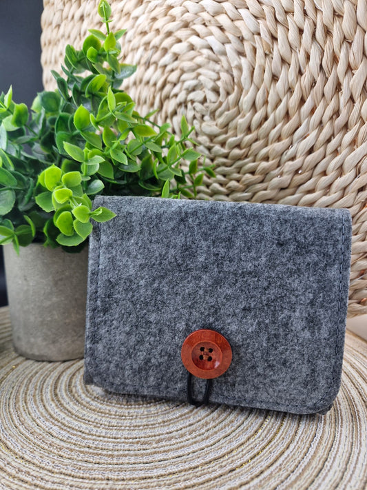 Essential oil Roller Pouch ( Dark Grey )