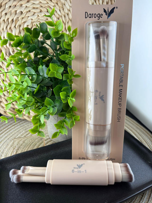 6 in 1 Travel Brush Set