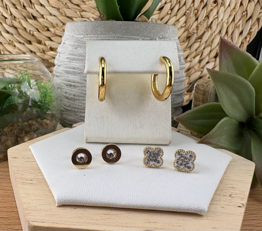 Stainless Steel Earrings #096