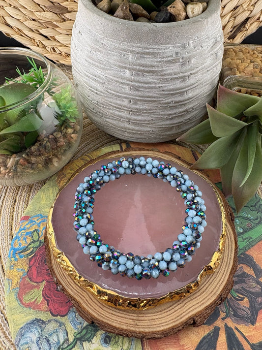 Crystal Beaded Bracelet #087