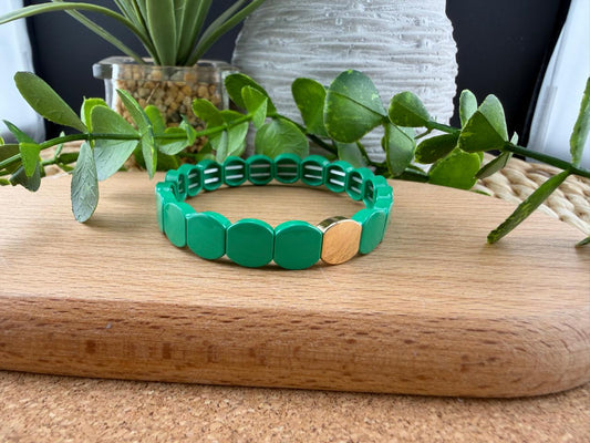 Enamel Tile Bracelet