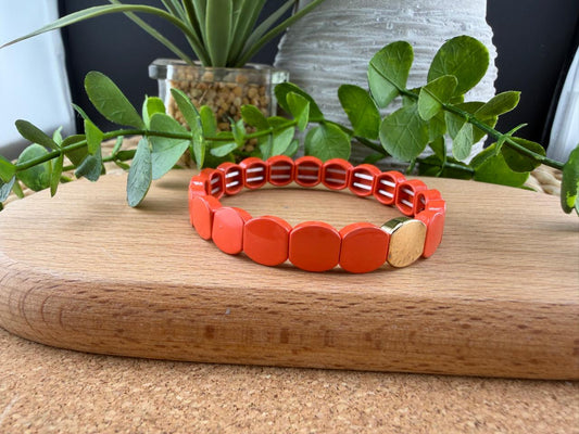 Enamel Tile Bracelet