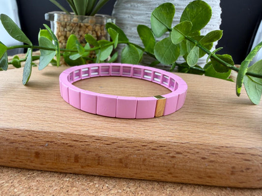 Enamel Tile Bracelet