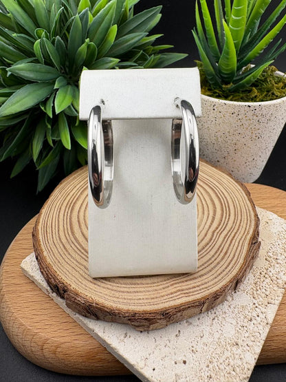 Stainless Steel Earring Hoop 30mm #001