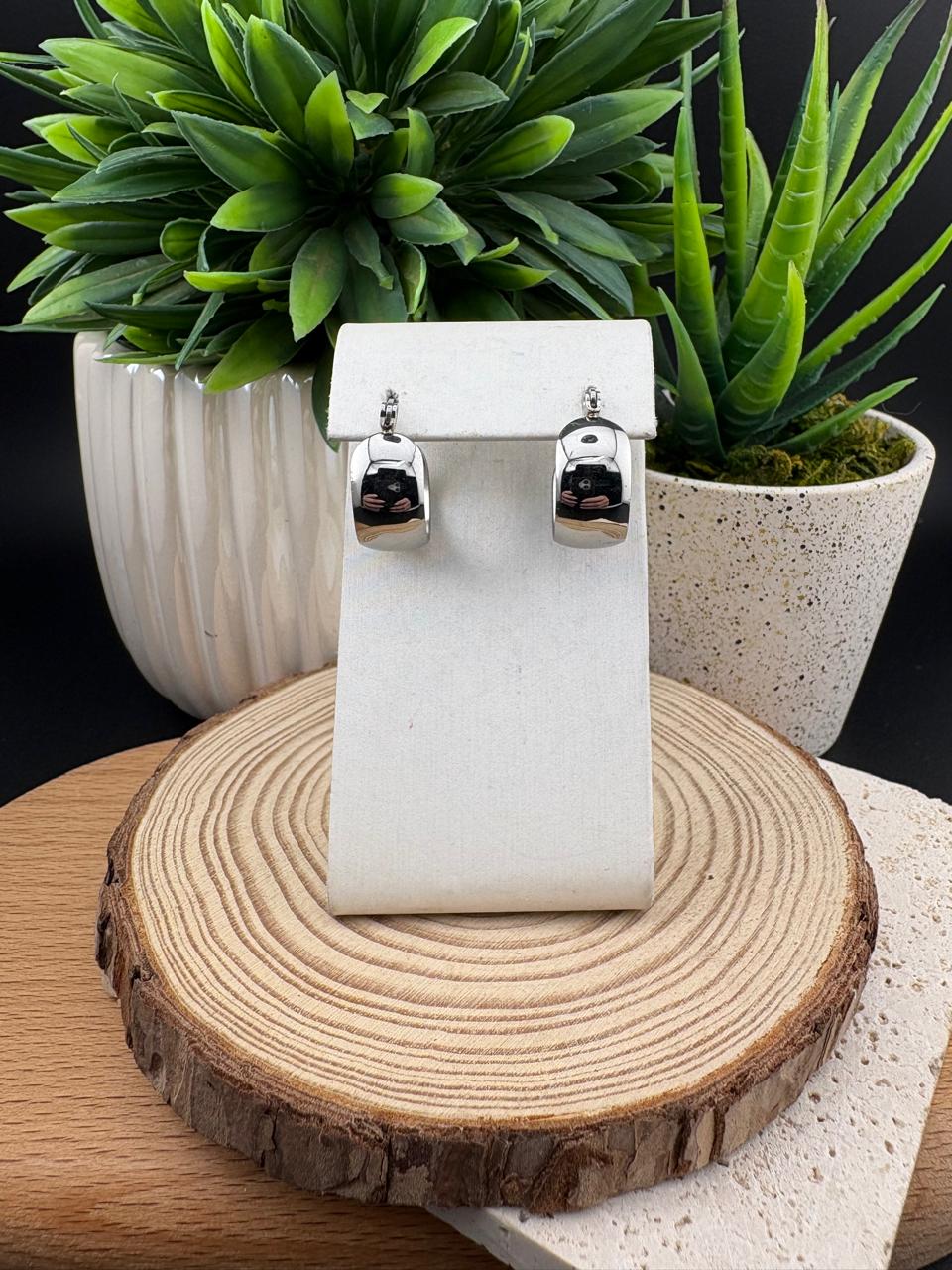 Stainless Steel Earring Hoop #031